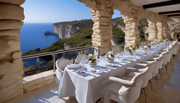 Un restaurant gastronomique au paysage enchanteur du caillou